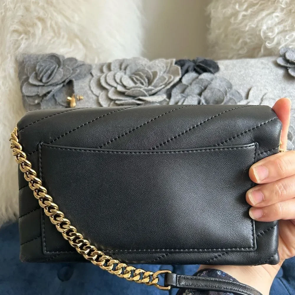 Tory Burch Kira Chevron Leather Crossbody Bag